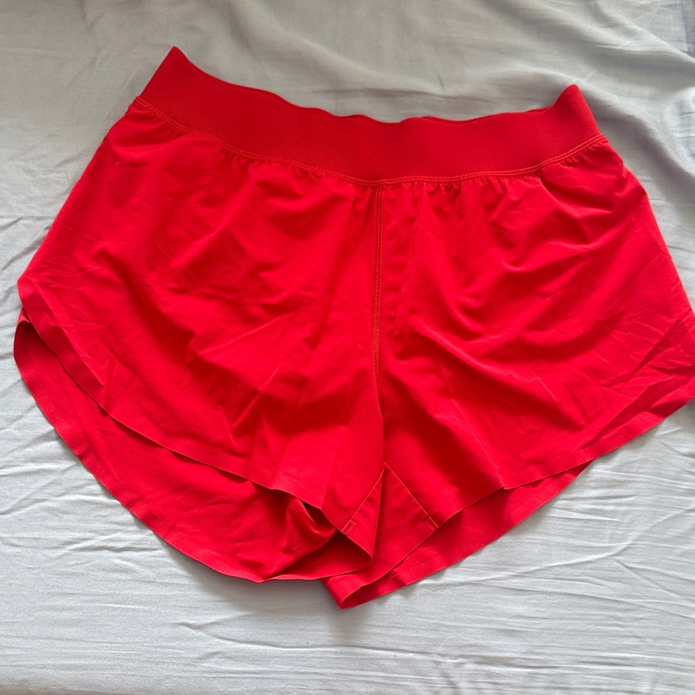 CRZ Yoga Women's Red Athletic Shorts